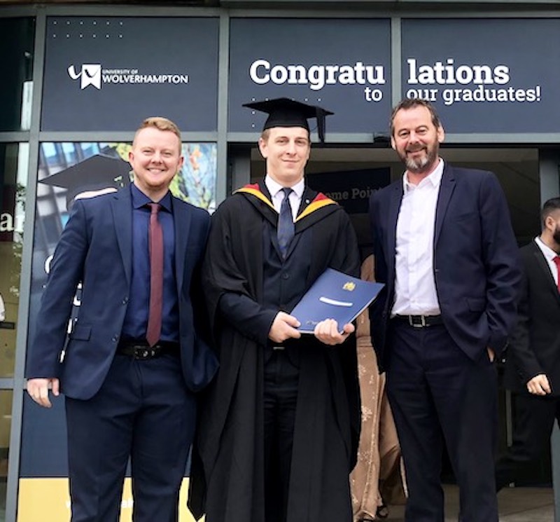 From apprentice to graduate – celebrating Dan’s success