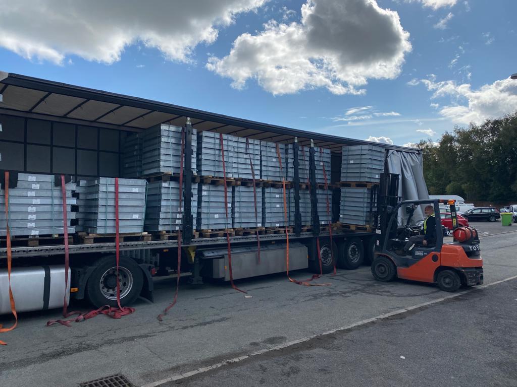 Latest export order hits the road