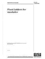 BS EN EN14396:2004 Fixed Ladders for Manholes