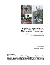 Highways Agency DDA Compliance Programme